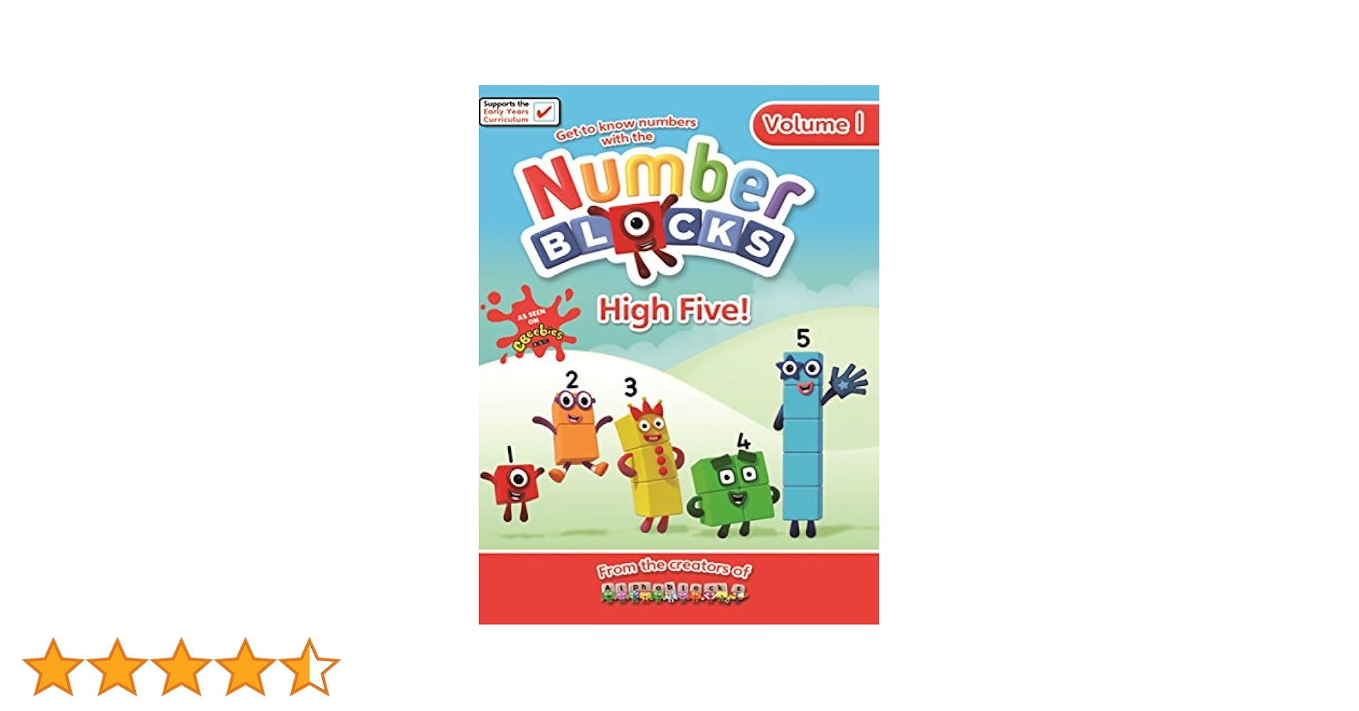NumberBlocks DVD 1 High Five（＋おまけ） NumberBlocks DVD 1 High Five（＋おまけ） - メルカリ